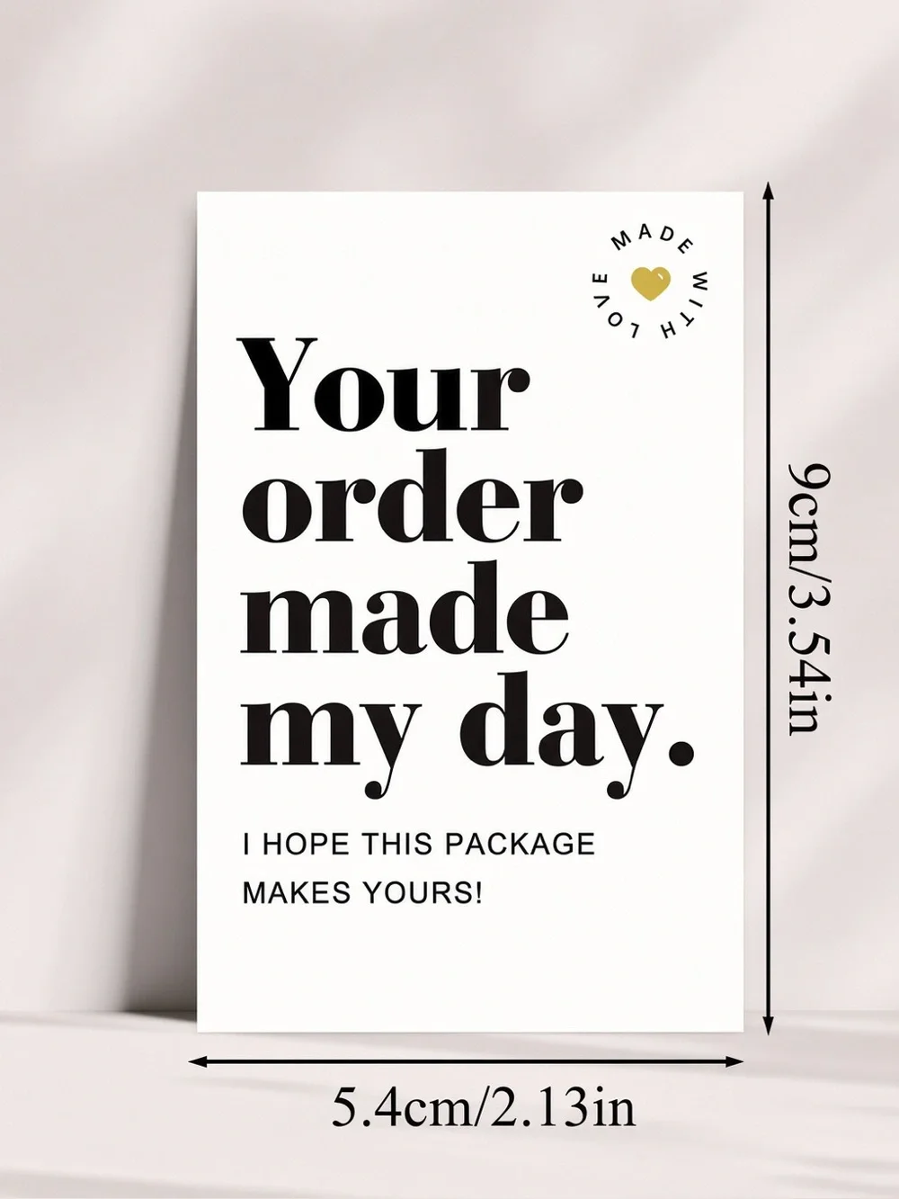 Thank you! Cards 50